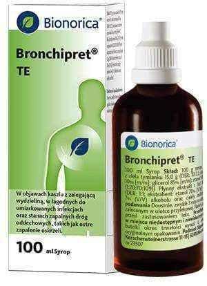 Bronchipret syrup TE 100ml, thyme herb UK