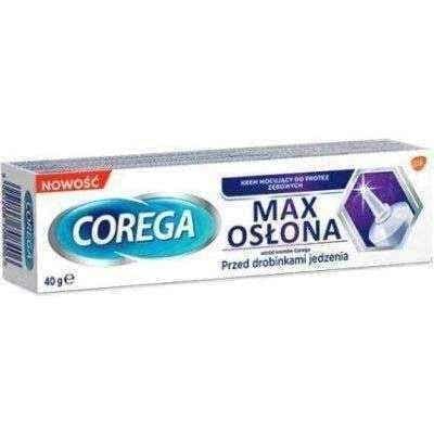 Corega cream, Corega Max. Cover cream 40g UK
