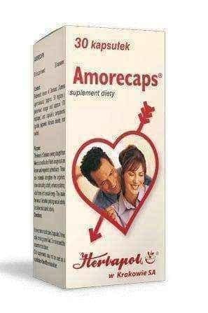 Damiana leaves, lovage root, Amorecaps, anaphrodisiac supplements UK