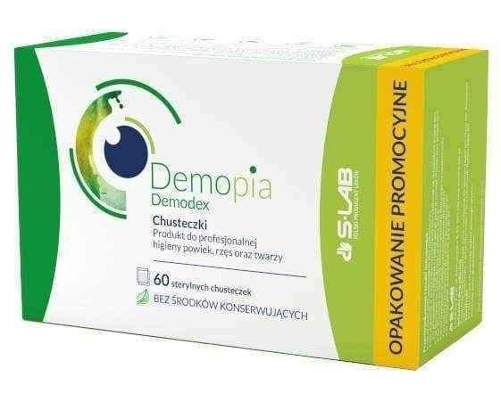 Demopia Demodex wipes x 60 pieces UK