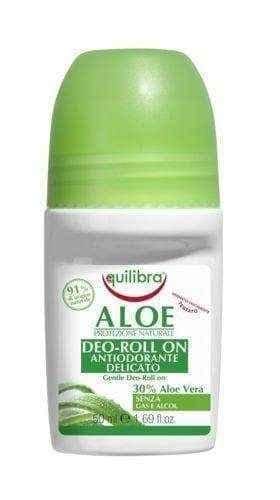 Equilibra Aloe Vera deodorant roll-on 50ml UK