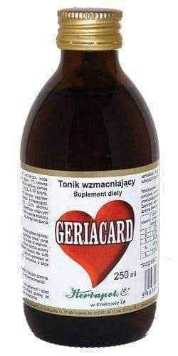 Geriacard Strengthening Toner 250ml, ginseng root UK