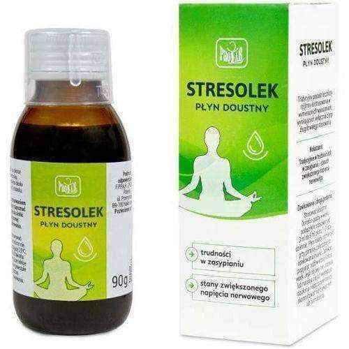 Herbal medicine, sleep aid Stresolek oral fluid 90g UK