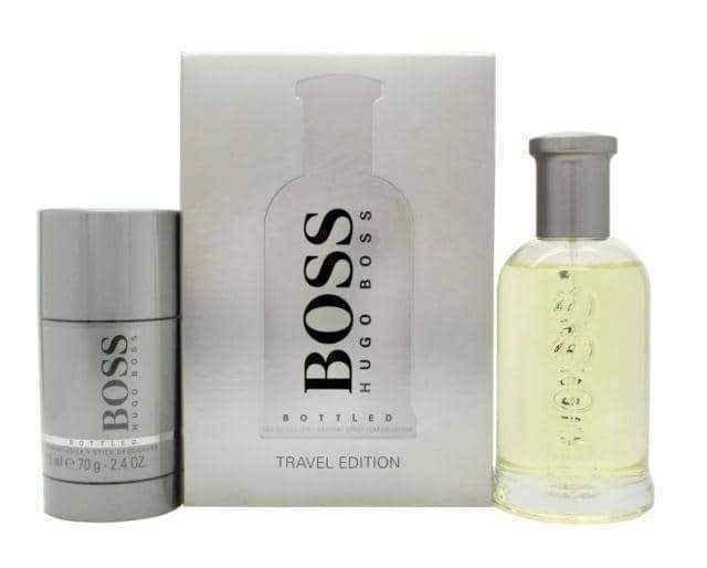 Hugo Boss Bottled Gift Set 200ml EDT + 75ml Deodorant Stick UK