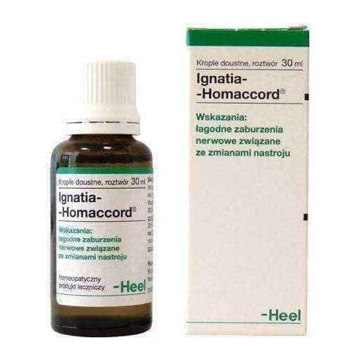 IGNATIA HOMACCORD drops 30ml, depression, homeopathic medicine for anxiety UK