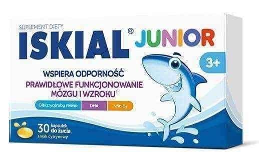 Iskial Junior x 30 chewable capsules UK