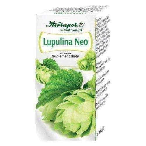 Lupulina Neo x 30 capsules, hops plant, lupulin UK