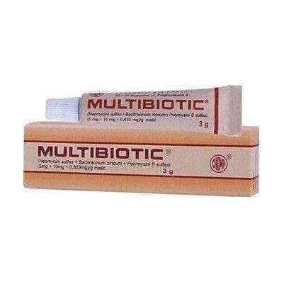 MULTIBIOTIC ointment 3g (tube), wound healing, wound care UK