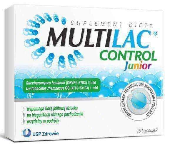 Multilac Control Junior x 15 capsules UK