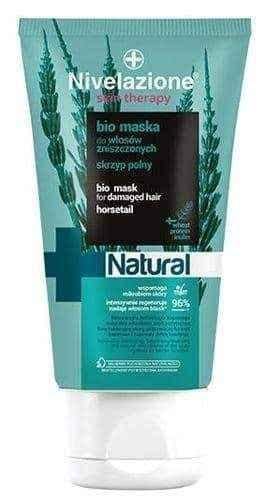 Nivelazione Skin Therapy Natural Bio Mask for damaged hair 150ml UK