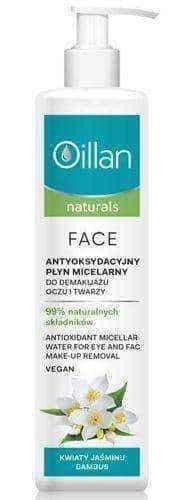 Oillan Naturals Antioxidant micellar liquid for removing the eyes and face 250ml UK
