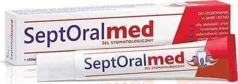 SeptOral med dental gel 20ml UK