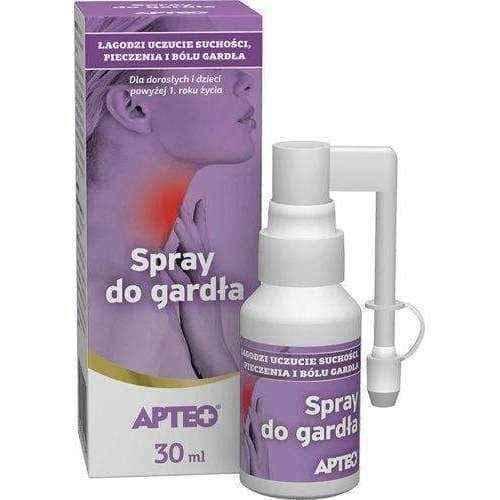 Throat spray APTEO 30 ml UK