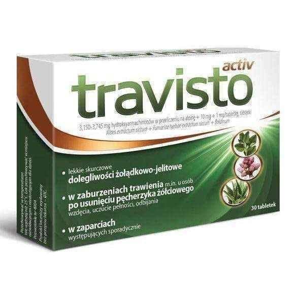 Travisto activ, bloating and reflux UK
