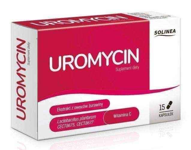 Uromycin, vitamin C, lactic acid bacteria, cranberry extract UK