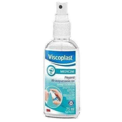 Viscoplast Wound cleansing preparation 75ml UK