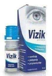 Vizik drops for tired and dry eyes 10ml UK