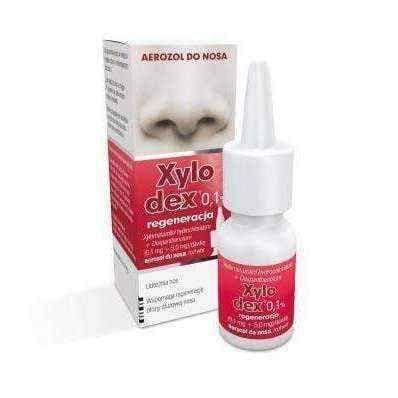 Xylodex 0.1% regeneration nasal spray 10ml UK